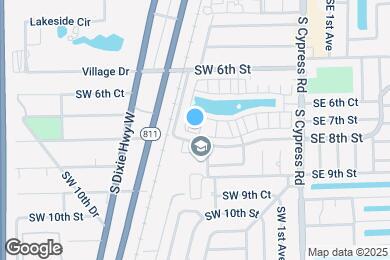 Map image of the property - 283 SW 7th Ct