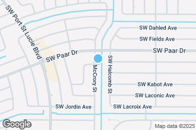 Map image of the property - 3991 SW McCrory St