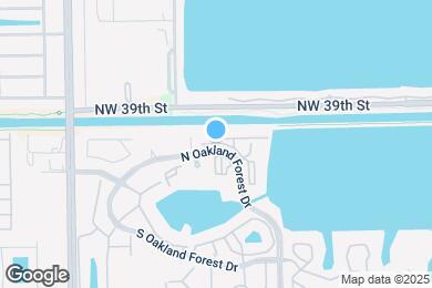 Map image of the property - 2890 N Oakland Forest Dr