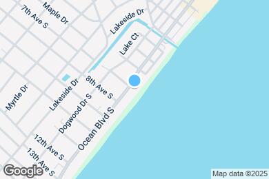 Map image of the property - 621 S Ocean Blvd
