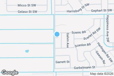 Map image of the property - 1023 Garvey Rd