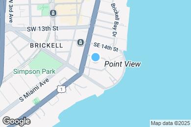 Map image of the property - 1441 Brickell Ave