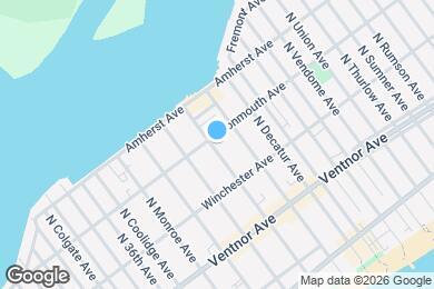 Map image of the property - 129 N Adams Ave