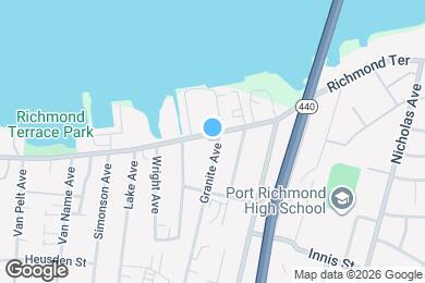 Map image of the property - 2582 Richmond Terrace