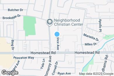 Map image of the property - 840 Quince Ave