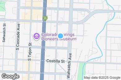 Map image of the property - 217 S Weber St