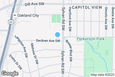 Map image of the property - 939 Deckner Ave SW