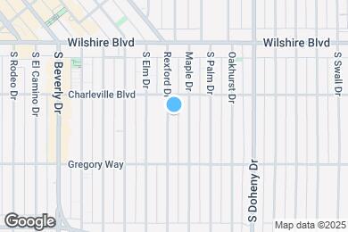 Map image of the property - 222 S Rexford Dr