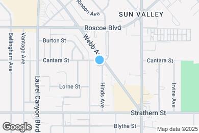 Map image of the property - 8141 Hinds Ave