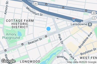 Map image of the property - 100 St Mary's St