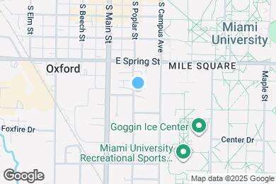 Map image of the property - 325 S Poplar St