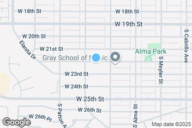 Map image of the property - 1155 W 22nd St
