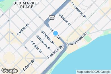 Map image of the property - 120 S Blair St