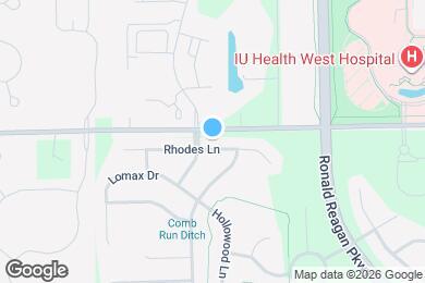 Map image of the property - 9828 Rhodes Ln