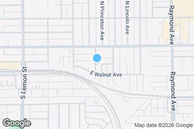 Map image of the property - 133 S Princeton Ave