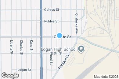 Map image of the property - 1551 Loomis St