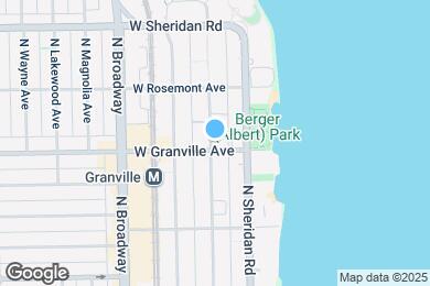 Map image of the property - 6211 N Kenmore Ave