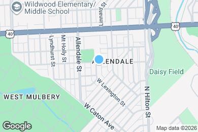 Map image of the property - 333 N Grantley St