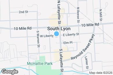 Map image of the property - 113 W Liberty St