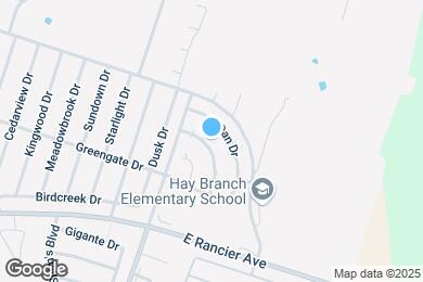 Map image of the property - 5709 Redstone Dr