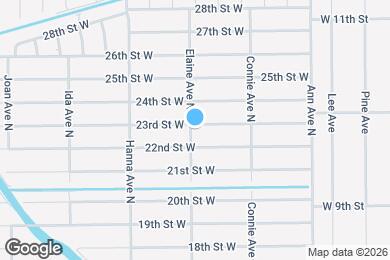 Map image of the property - 2619 23rd St W