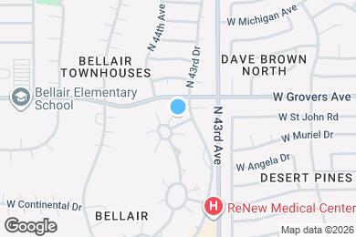 Map image of the property - 4402 W Cathy Cir