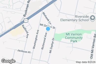 Map image of the property - 8421 Richmond Ave