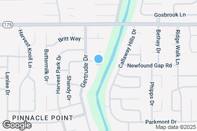 Map image of the property - 7559 Bevy Ridge Cove