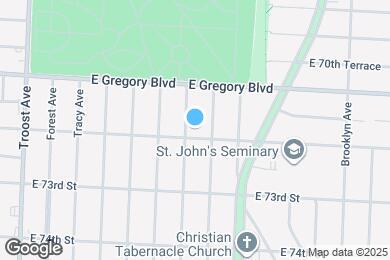 Map image of the property - 1606 E 72nd St