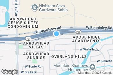 Map image of the property - 4774 W Menadota Dr