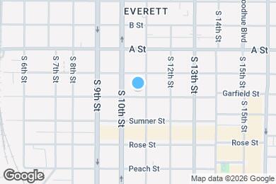 Map image of the property - 1038 Garfield St