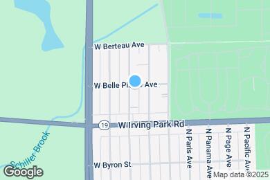 Map image of the property - 4053 N Plainfield Ave