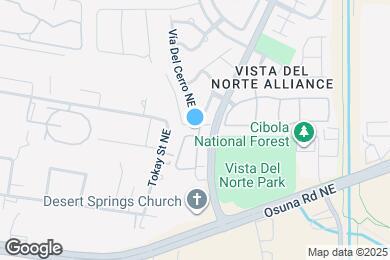 Map image of the property - 6620 Agave Verde Way NE