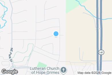 Map image of the property - 1204 NE 21st St