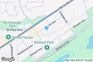 Map image of the property - 2262 Benson Ave
