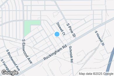 Map image of the property - 418 S Hancock Ave