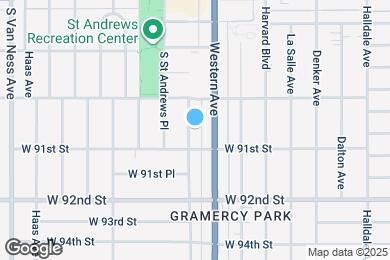 Map image of the property - 8936 S Manhattan Pl