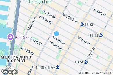 Map image of the property - 353 W 19th St
