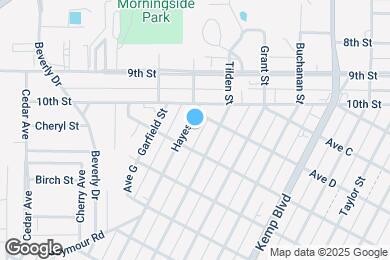 Map image of the property - 1407 Hayes St