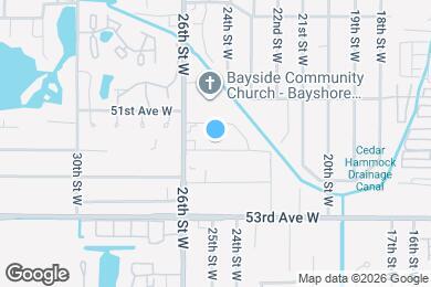 Map image of the property - 2423 51st Avenue Ter W