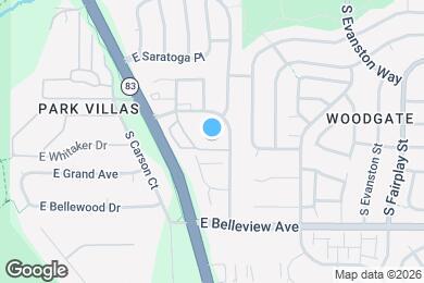 Map image of the property - 14359 E Grand Dr