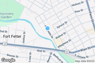 Map image of the property - 603 N Juniata St