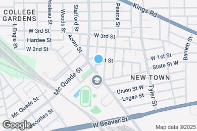 Map image of the property - 1021 Daniel St