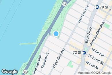 Map image of the property - 344 W 72nd St