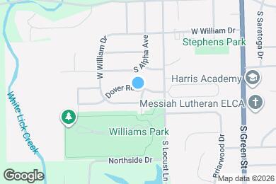 Map image of the property - 307 Dover Rd
