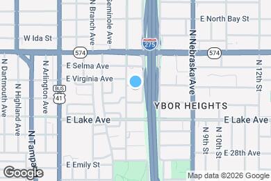 Map image of the property - 505 1/2 E Virginia Ave