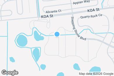 Map image of the property - 258 Amber Way