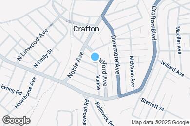 Map image of the property - 20 Bell Ave