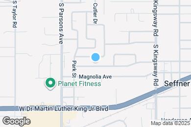 Map image of the property - 417 Euclid Ave