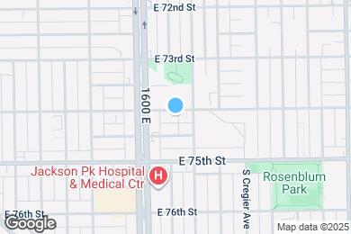 Map image of the property - 1633 E 74th St